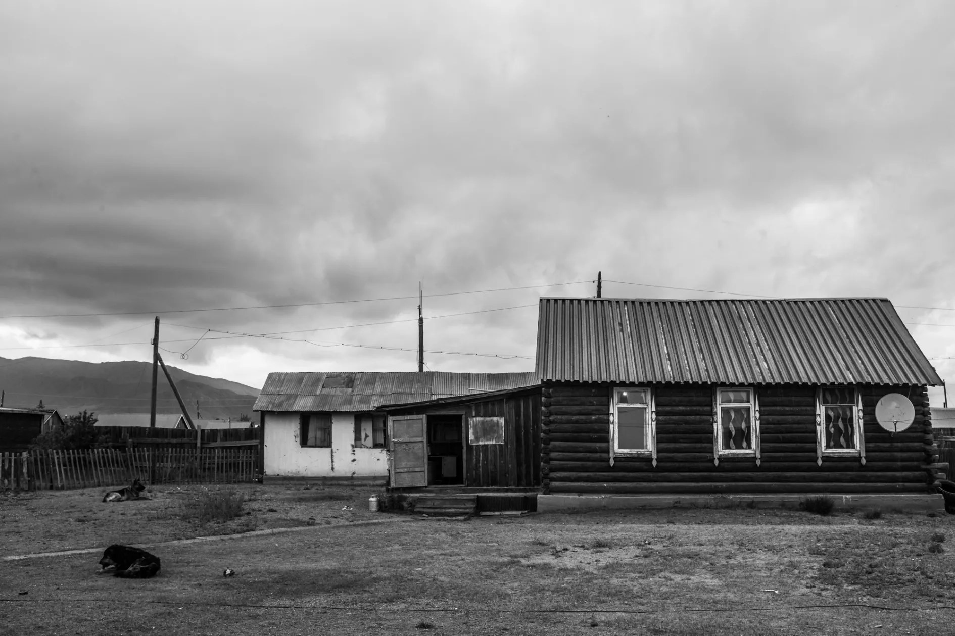 House that I raised in center of soum